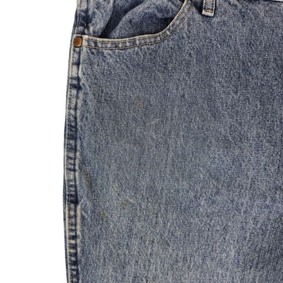 Wrangler Jeans Mens 40x34 Cowboy Cut 936RST Blue Denim - Picture 5 of 11